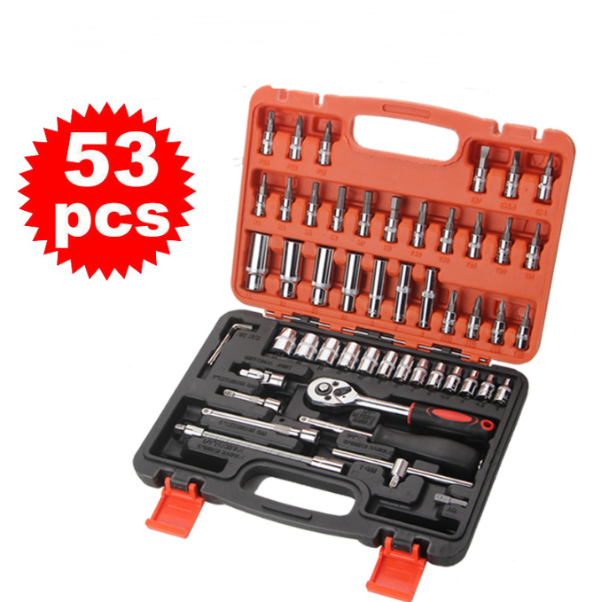53-Piece Multifunctional Professional Tool Set