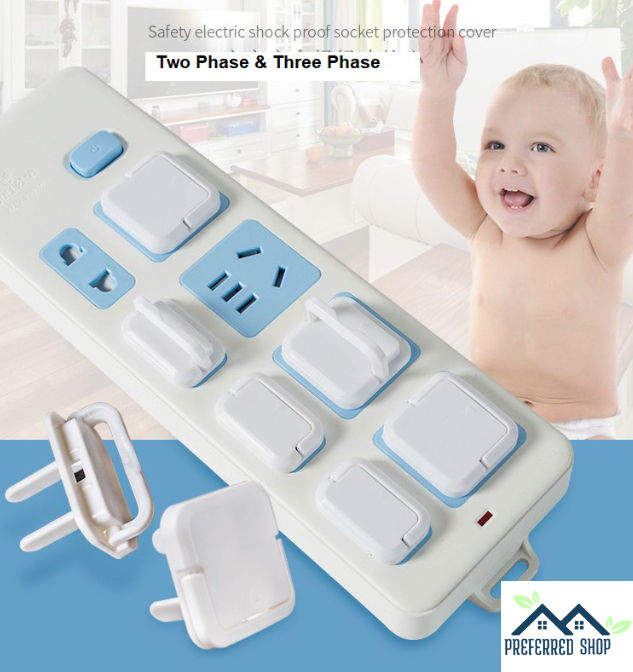 Baby Safety Socket Plug Cover (10pcs)