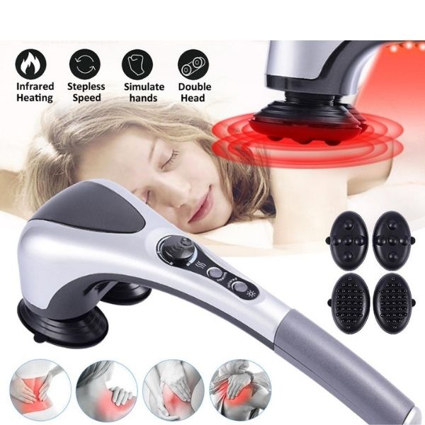 Double Headed Full Body Pain Relief Massager with Infrared